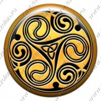 Кельтский узел любви сохранил значение и символ трискелиона